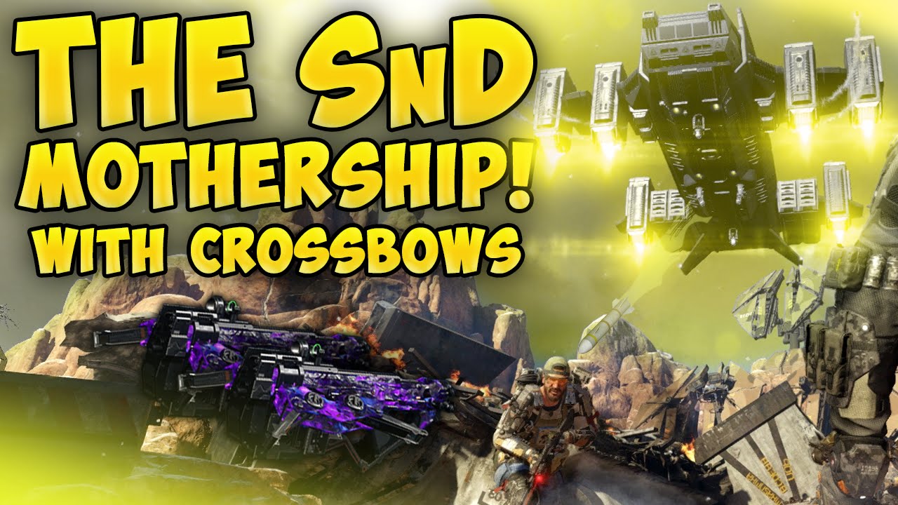 BO3 SnD Mothership w/ NX ShadowClaw - DLC Crossbow Breakdown