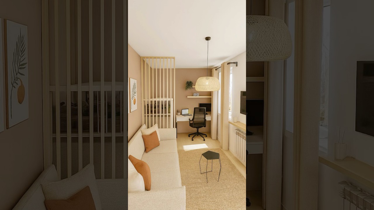 ❗️Am&eacute;nagement bureau de 11m2❗️ #amenagementinterieur #decorationinterieur #amenagementbureau