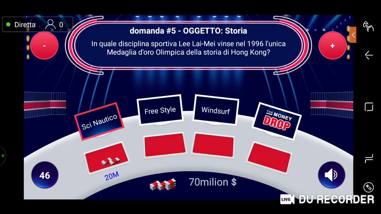 Ritorna il vecchio gioco! The Money Drop