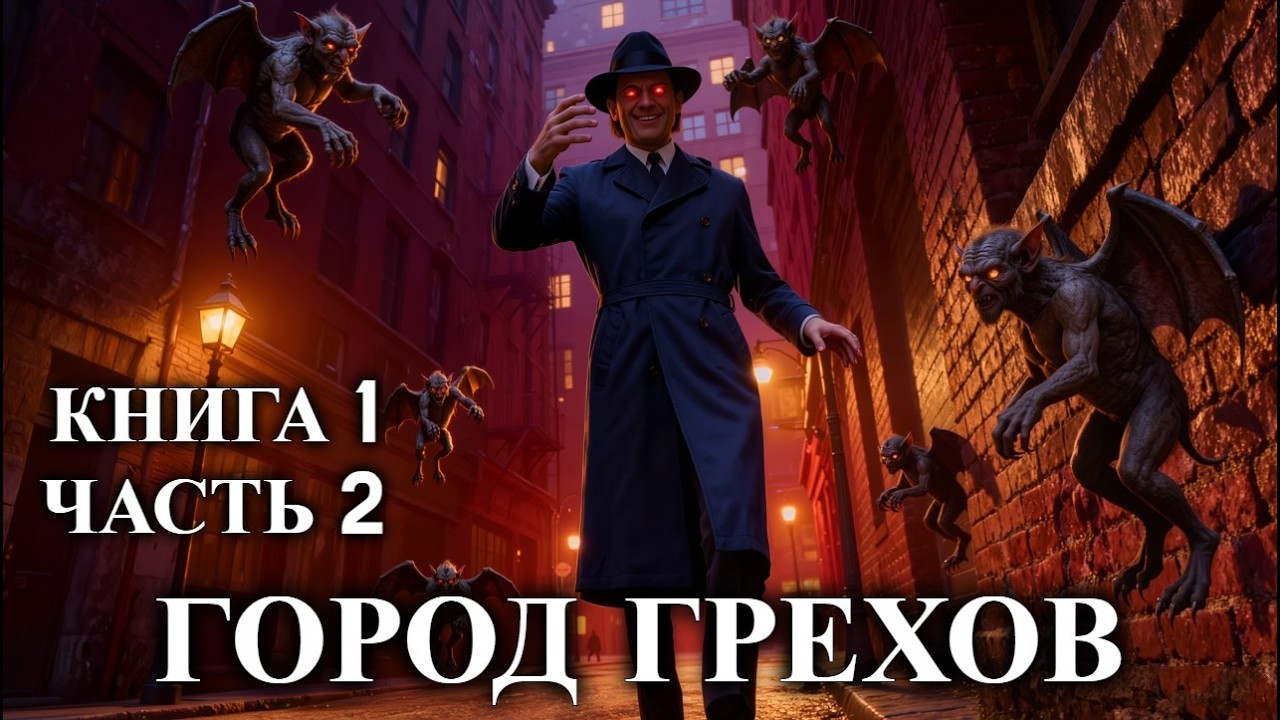 ГОРОД ГРЕХОВ | КНИГА 1 (Часть 2) | АУДИОКНИГА | ФАНТАСТИКА | ПОПАДАНЕЦ | #попаданцы #аудиокнига