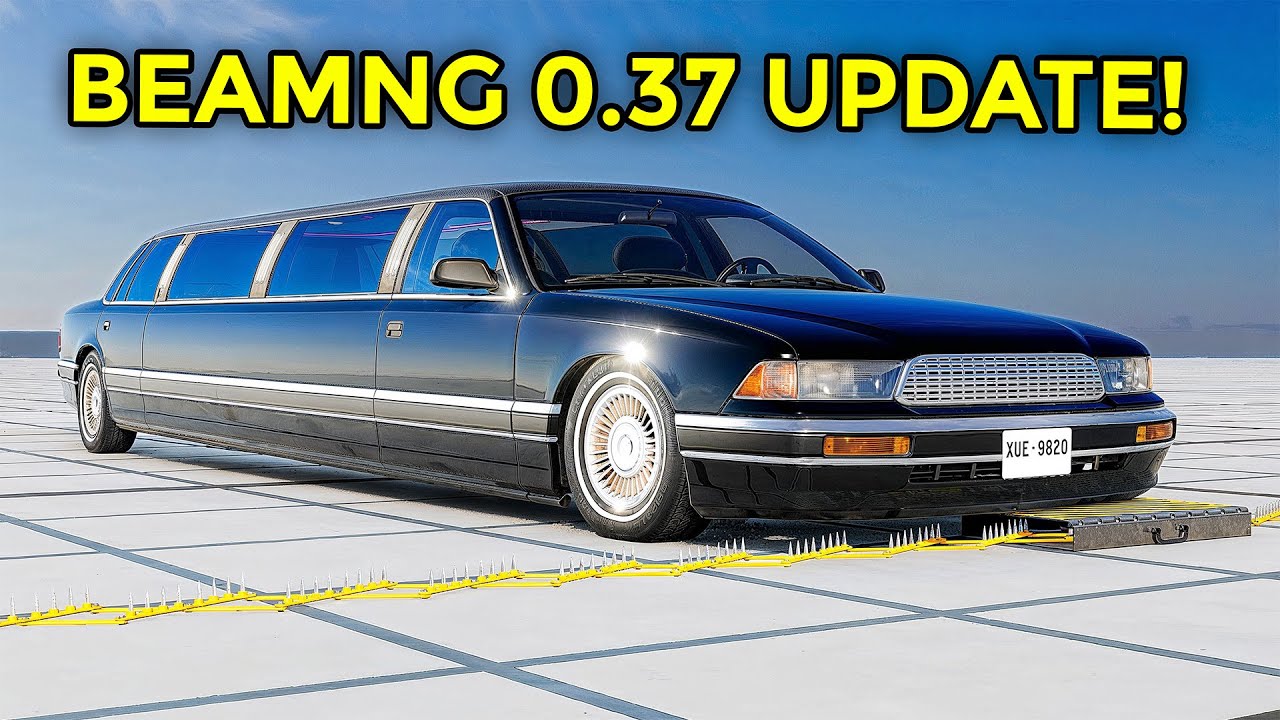 NOVÝ UPDATE 0.37 V BEAMNG DRIVE! Sklamanie? BeamNG Drive Slovensky
