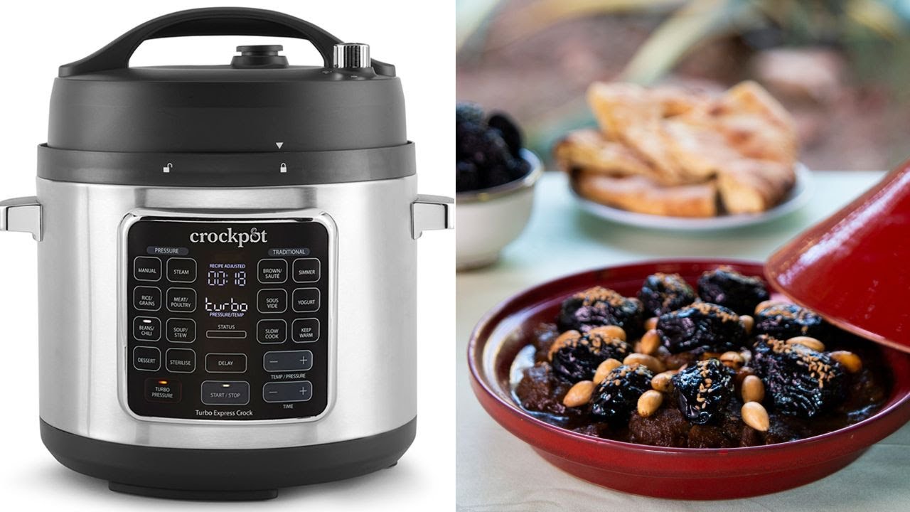 [ENG] Slow cooker Magic: Moroccan Beef Tagine with Caramelized Prunes | Flavors of Morocco