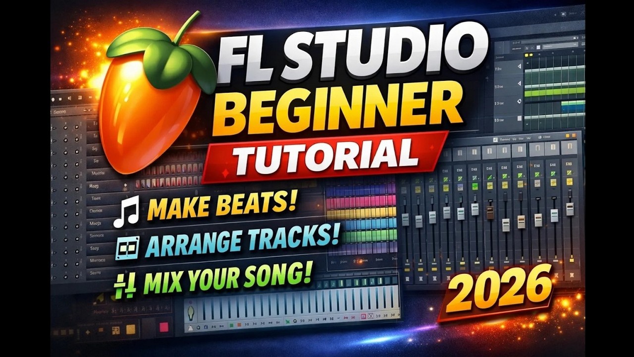 FL Studio Beginner Tutorial 2026 &ndash; Complete Getting Started Guide