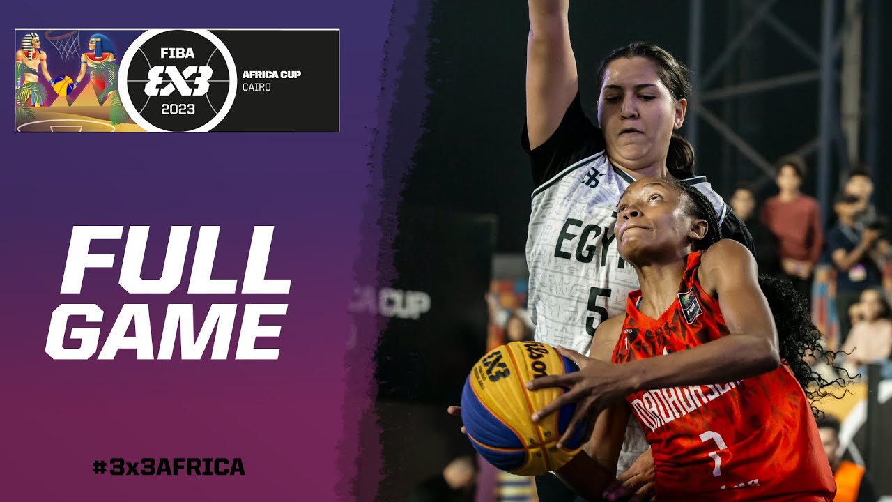 Egypt 🇪🇬 vs Madagascar 🇲🇬 | Women | Semi-Finals Full Game | FIBA 3x3 Africa Cup 2023