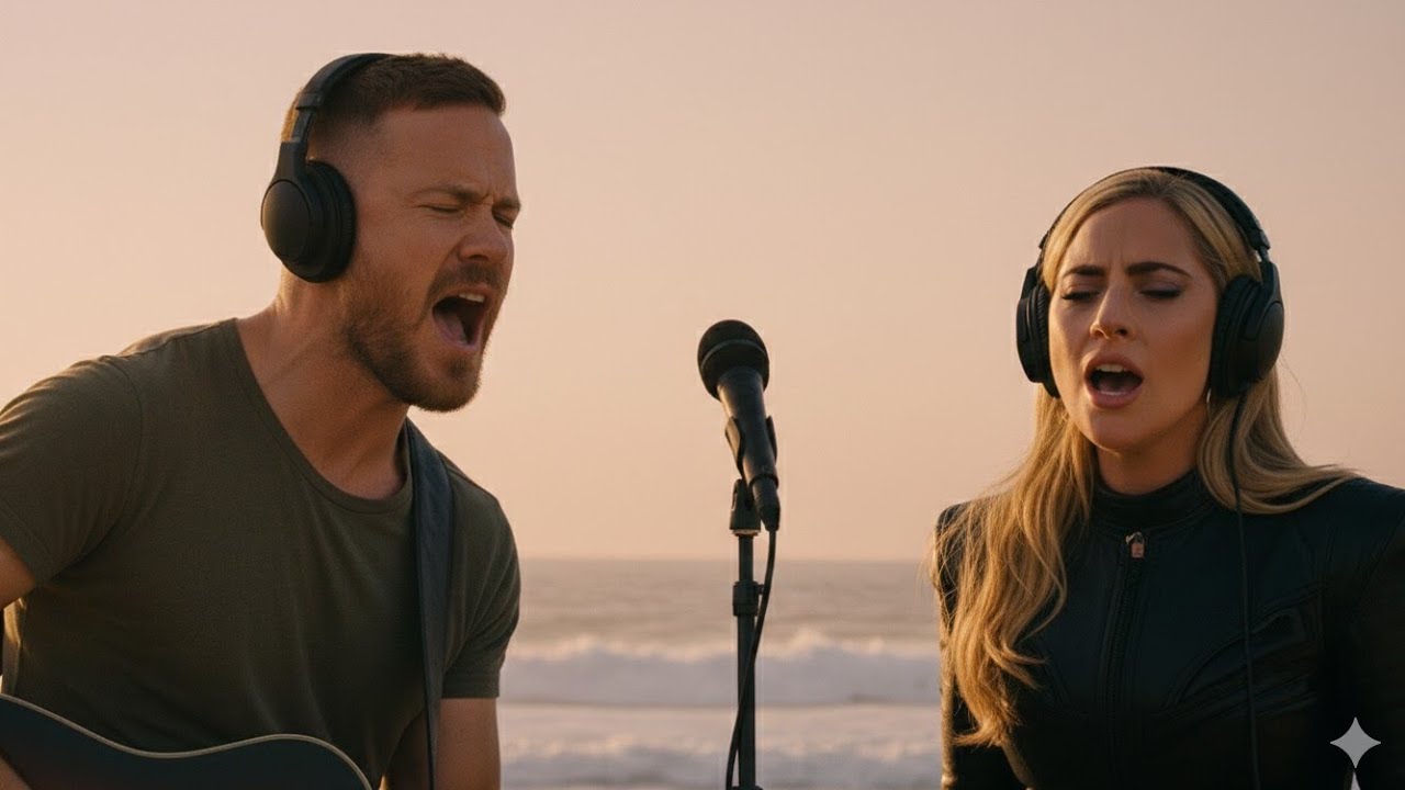 Imagine Dragons ✖ Lady Gaga - Unbroken in the Blaze [:Original Music Video:] 