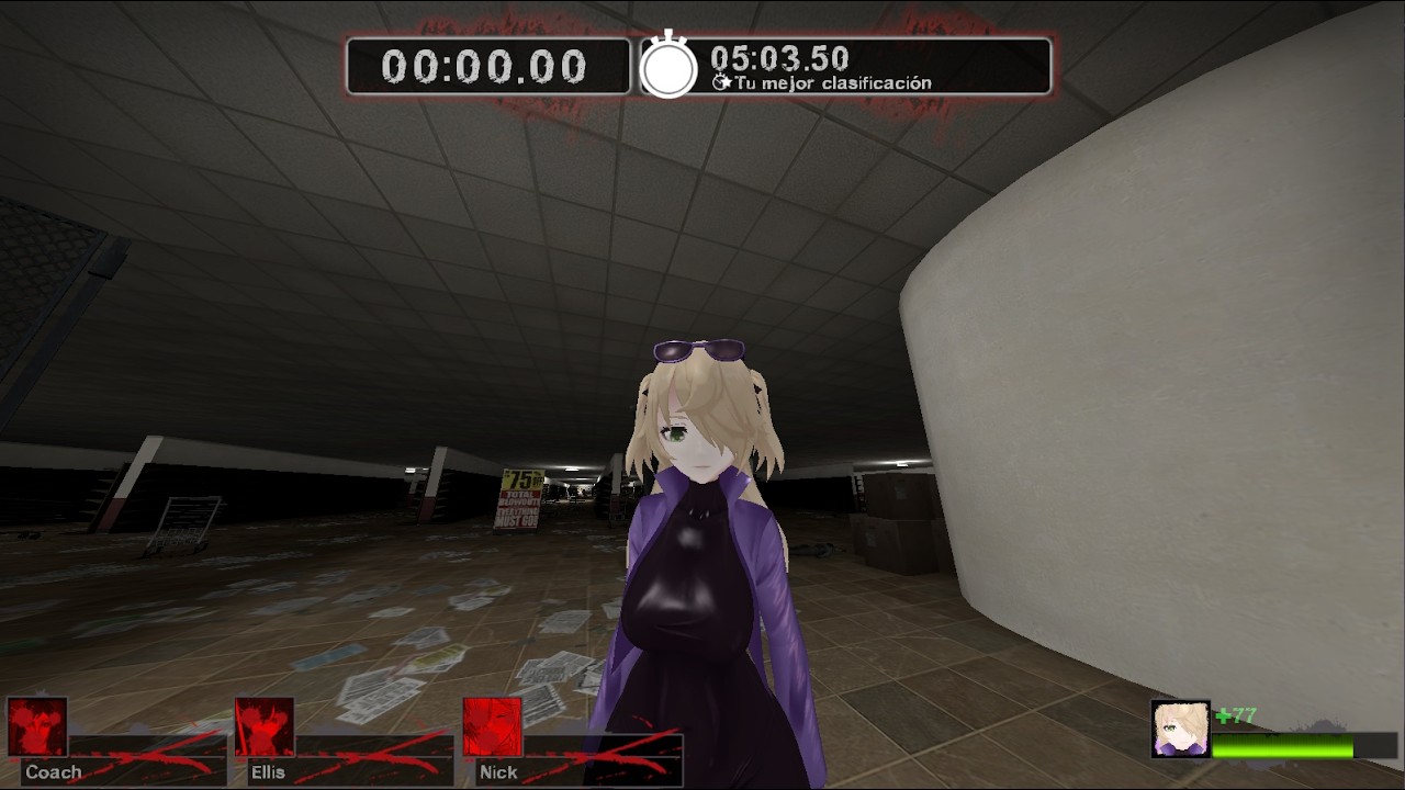 Backrooms Mall (Survival) | Survival Map  | Left 4 Dead 2 |