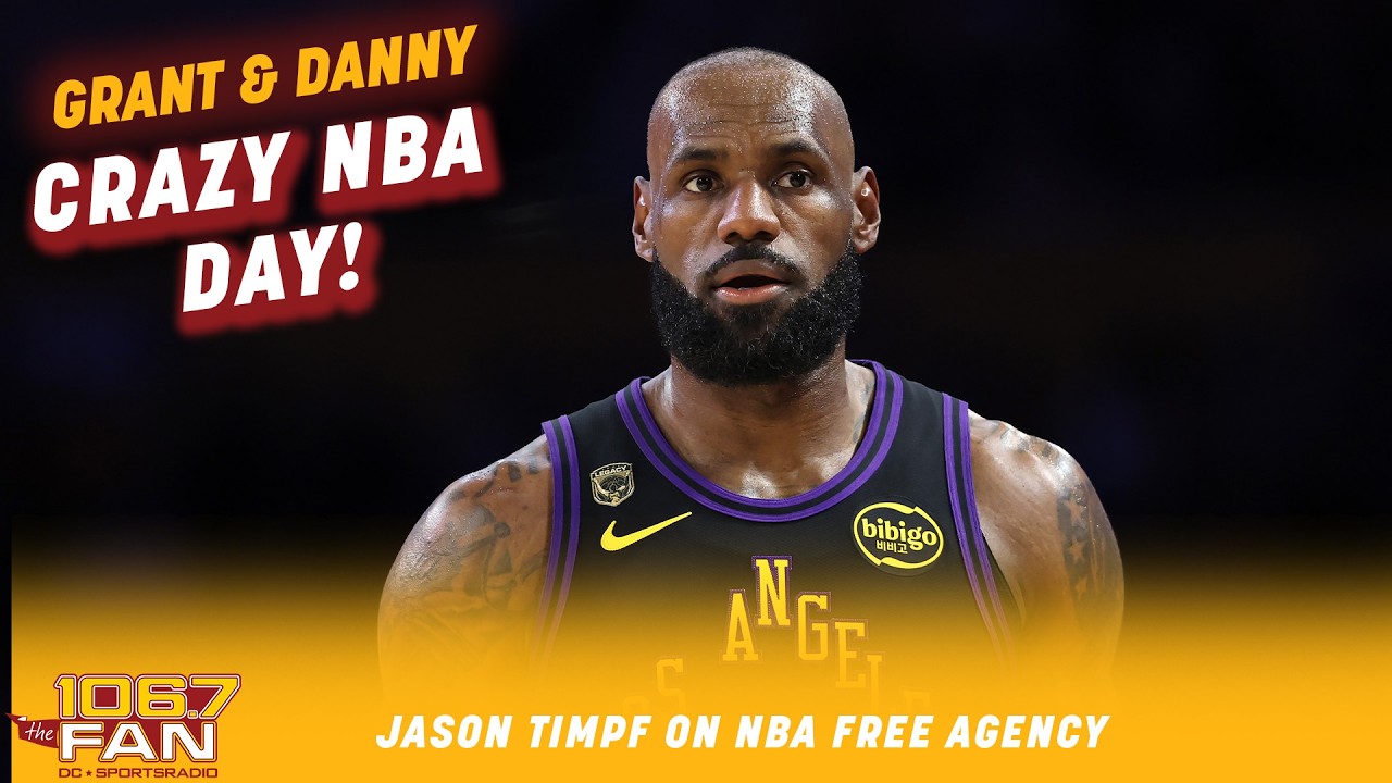 Jason Timpf Breaks Down NBA Free Agency, Wizards, and Anthony Davis | Grant & Danny