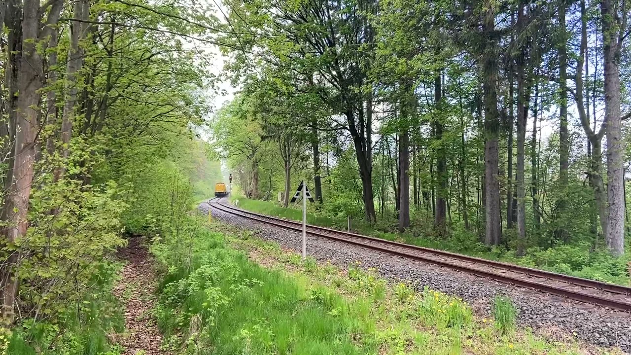 DB-Netz Spritzzug in Falkenstein