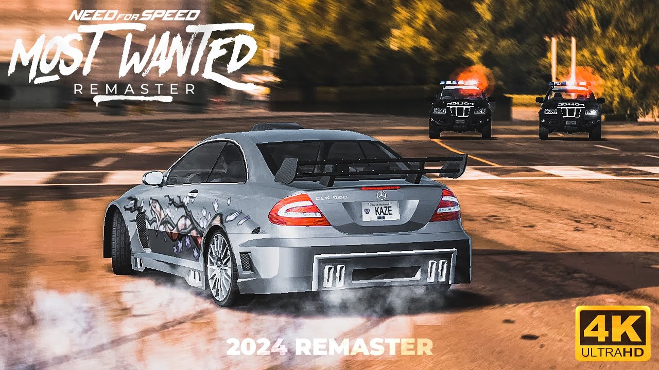 Need For Speed MOST WANTED 2024 REMASTER || Blacklist 7 Not Easy To Defeat