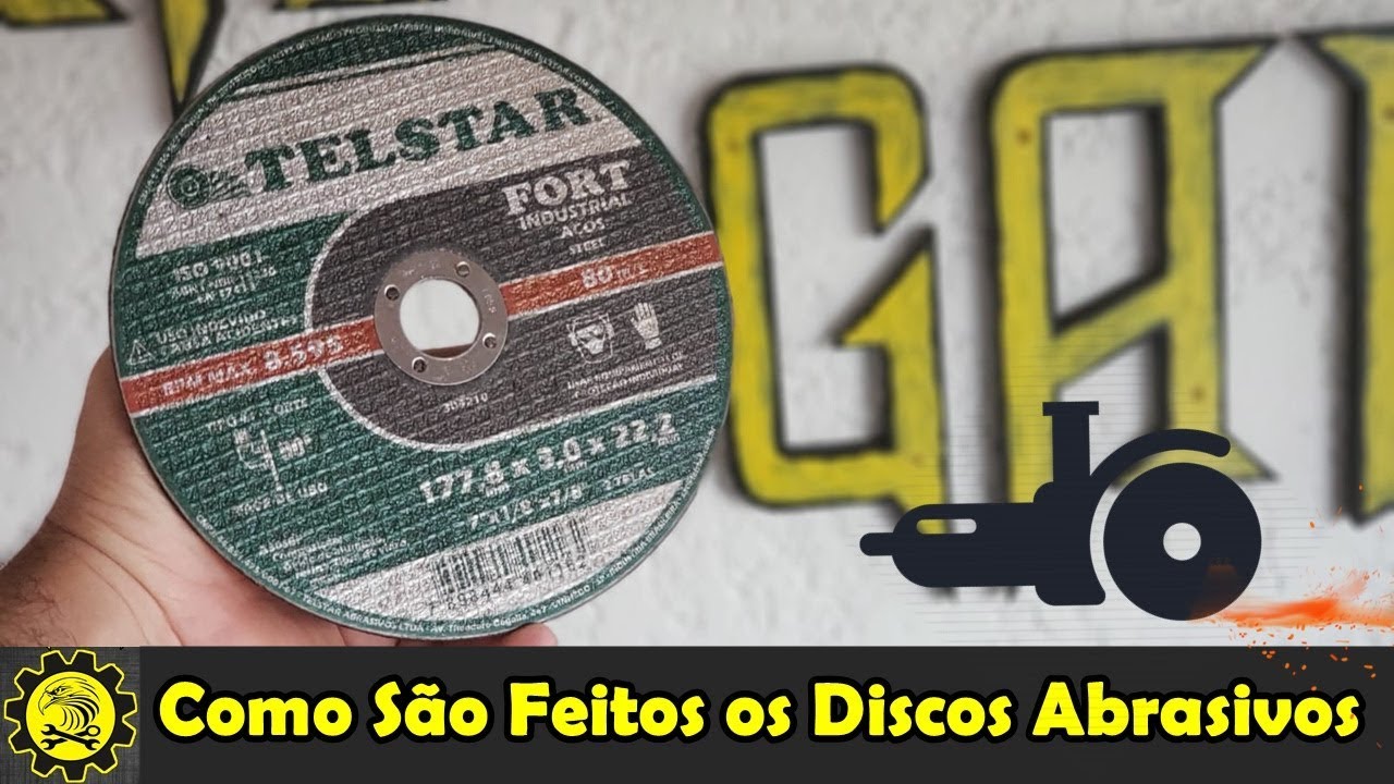 Como S&atilde;o Feitos os Discos Abrasivos - Telstar Abrasivos