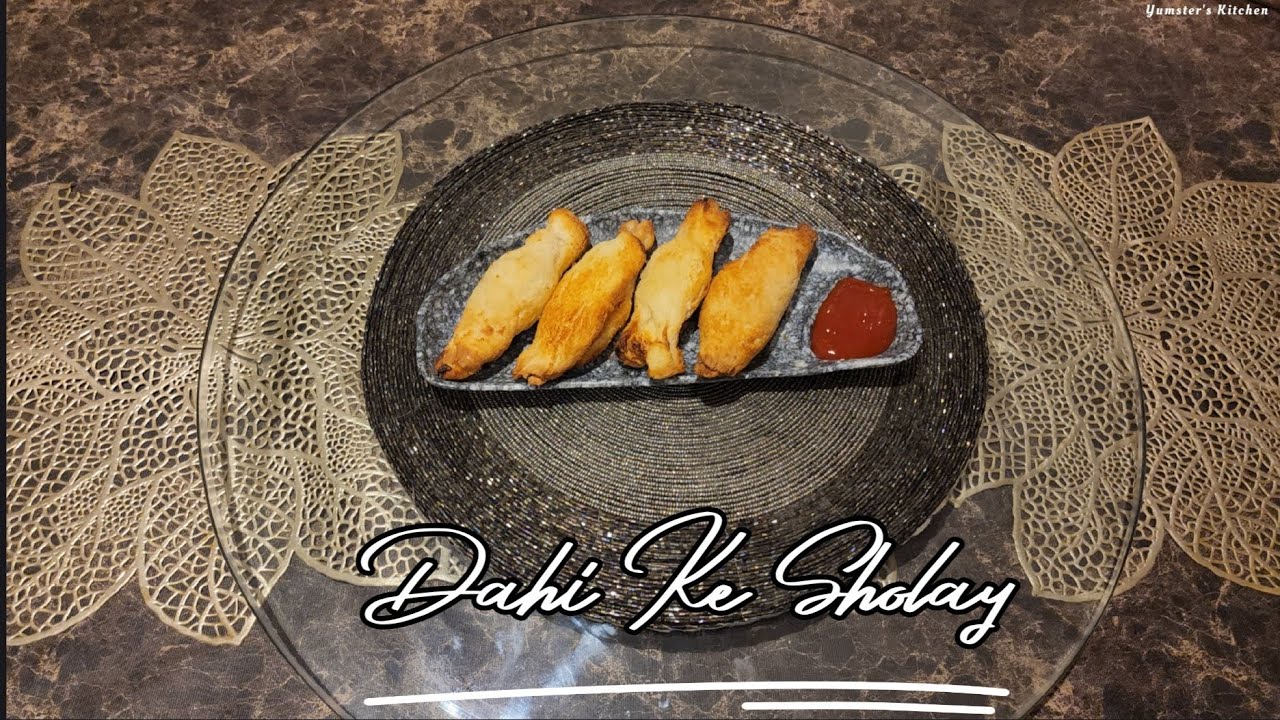 Dahi Ke Sholay | Veg Starters | Easy Snack Recipe 
