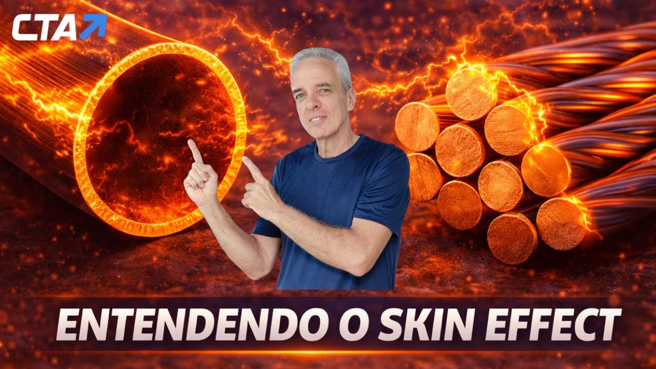Desvendando o Efeito Skin: Por Que a Corrente Prefere a Superfície?