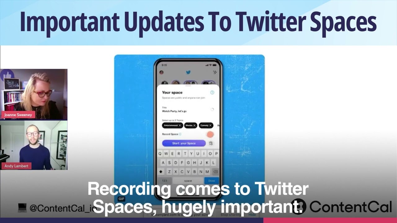 Important Updates to Twitter Spaces
