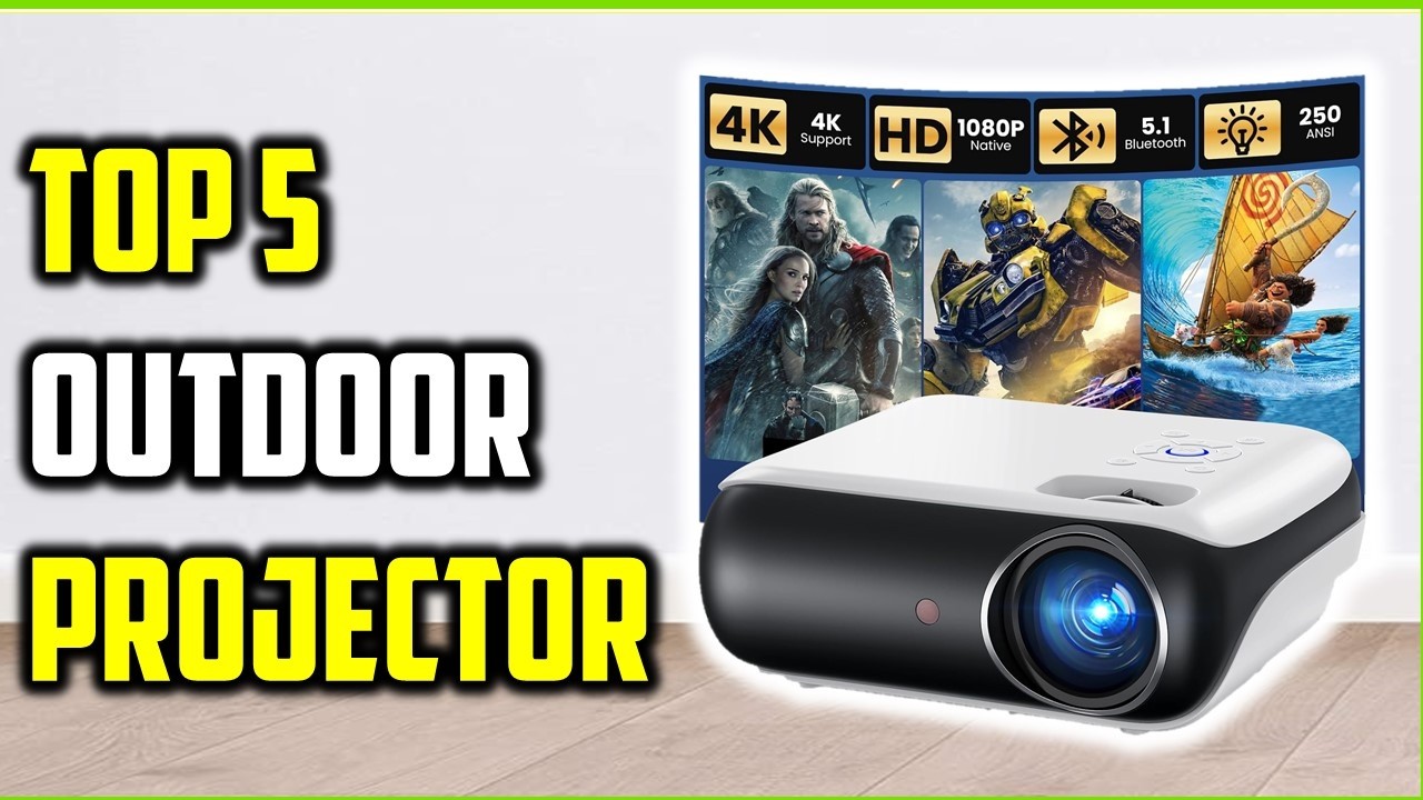 Top 5 Best Outdoor Projectors of 2026 – Top 5 Backyard Movie Night Picks