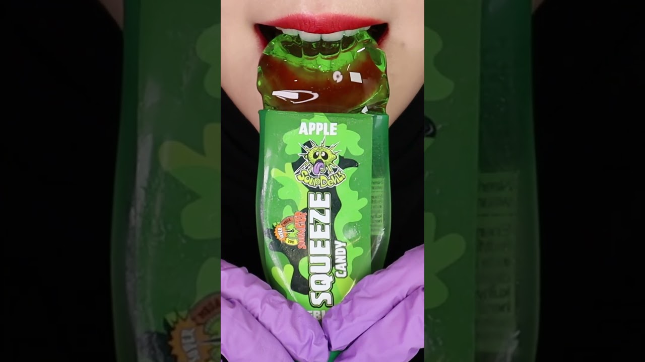 FROZEN SQUEEZE CANDY ASMR 💚