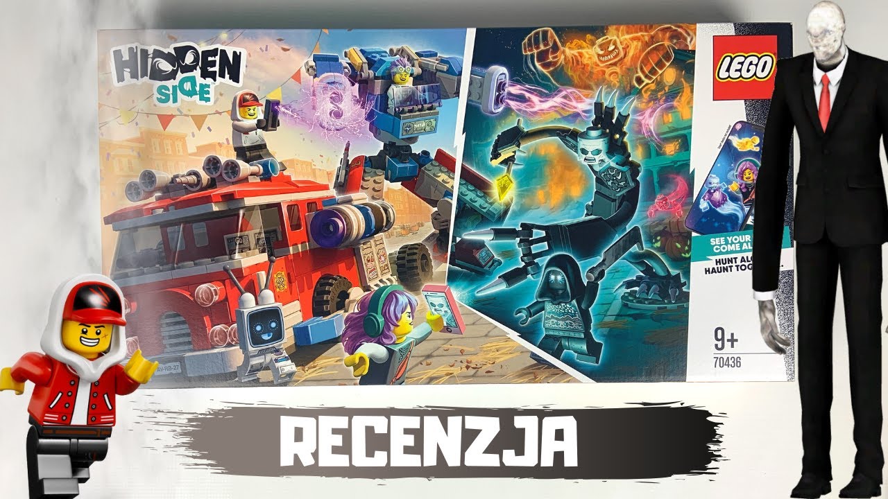 LEGO HIDDEN SIDE 70436 - WIDMOWY W&Oacute;Z GAŚNICZY 3000 - RECENZJA