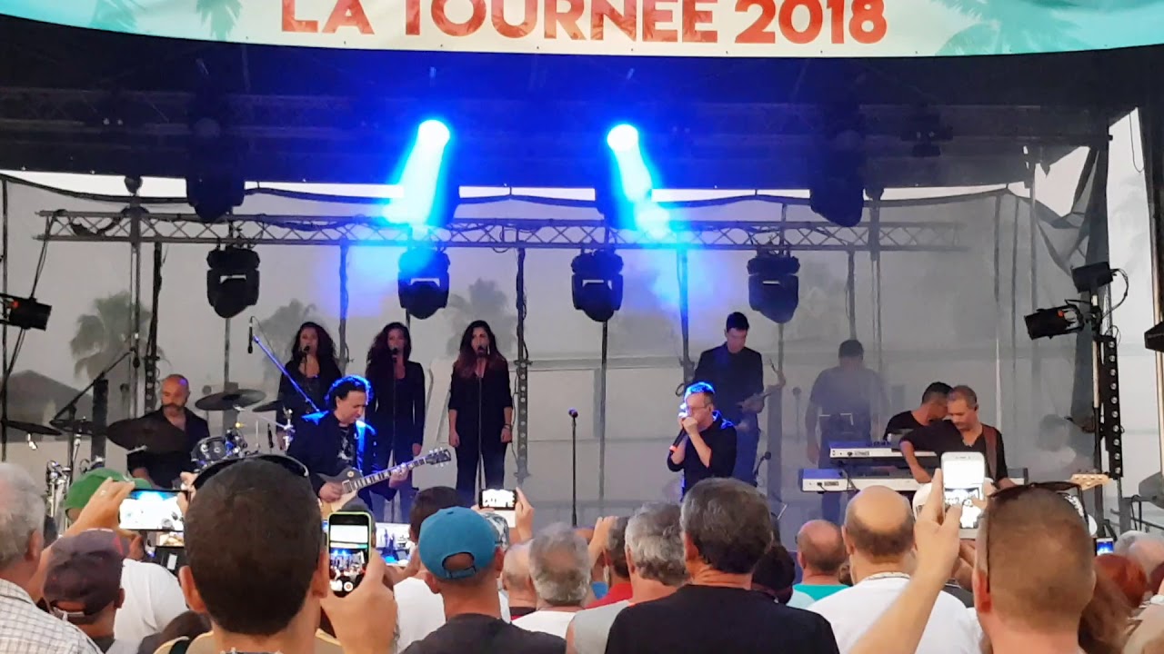 Jean Baptiste Guegan La Voix de Johnny Tournée Partouche à la Grande Motte