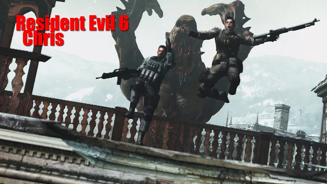 Resident Evil 6 - Chris w/Infinite Ammo | PS3