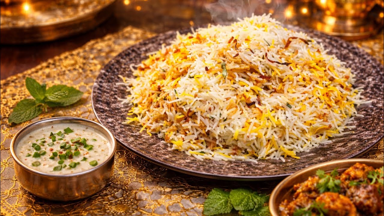 Restaurant-style creamy chicken biryani at home | #musttry #comment #youtube 