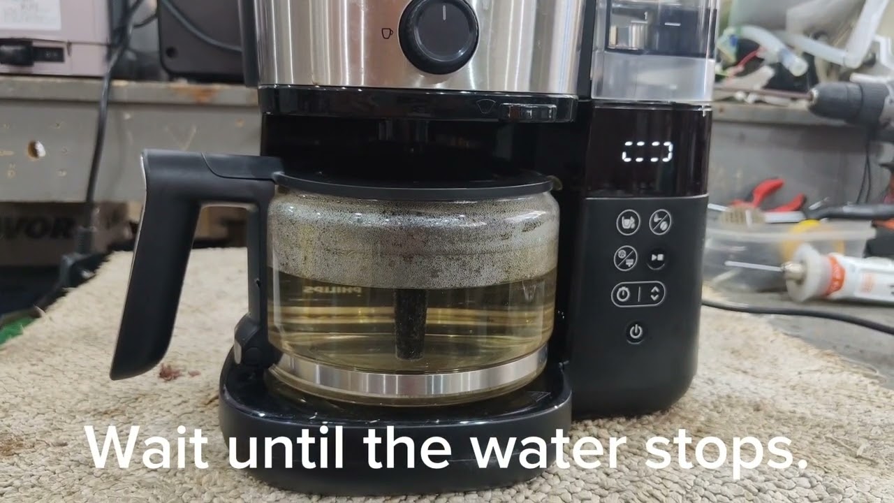Philips Coffee Machine Model: HD7900 Cleaning, Restart, Error solution