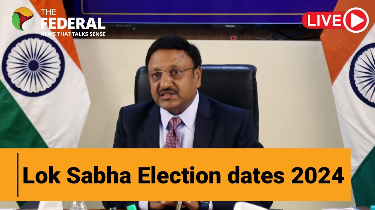 Lok Sabha Election dates 2024 LIVE: CEC Rajiv Kumar makes big announcement