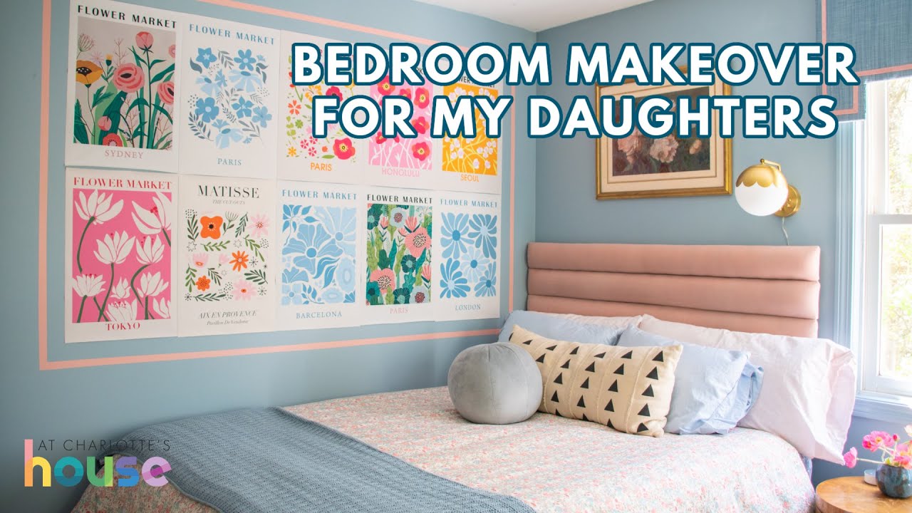 Bedroom Makeover for My Daughters