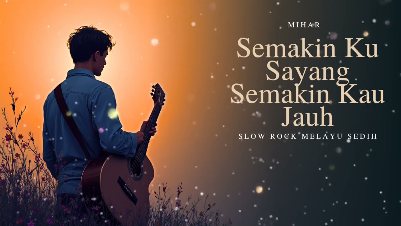 SEMAKIN KU SAYANG SEMAKIN KAU JAUH LAGU SLOW ROCK MELAYU BIKIN TERHANYUT DALAM KESEDIHAN BY MIHAR
