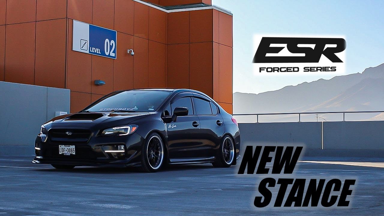 INSTALLING ESR CS 15 WHEELS ON SUBARU WRX!!!