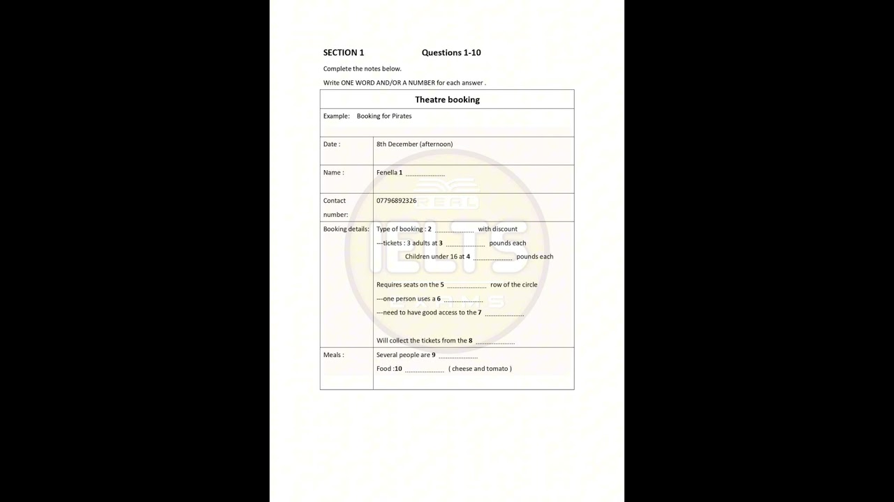 Vol 3 - test 8 - section 1