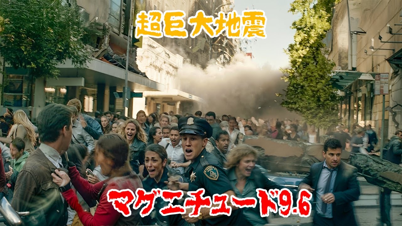 マグニチュード9.6の恐ろしい地震により一瞬で街全体が消え失せた【映画紹介】