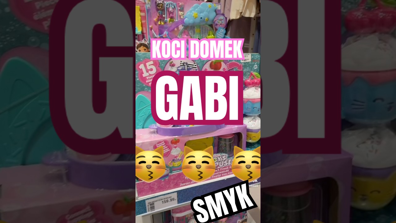 Koci domek Gabi w Smyk! 😻 #smyk #kocidomekgabi #gabbysdollhousetoys