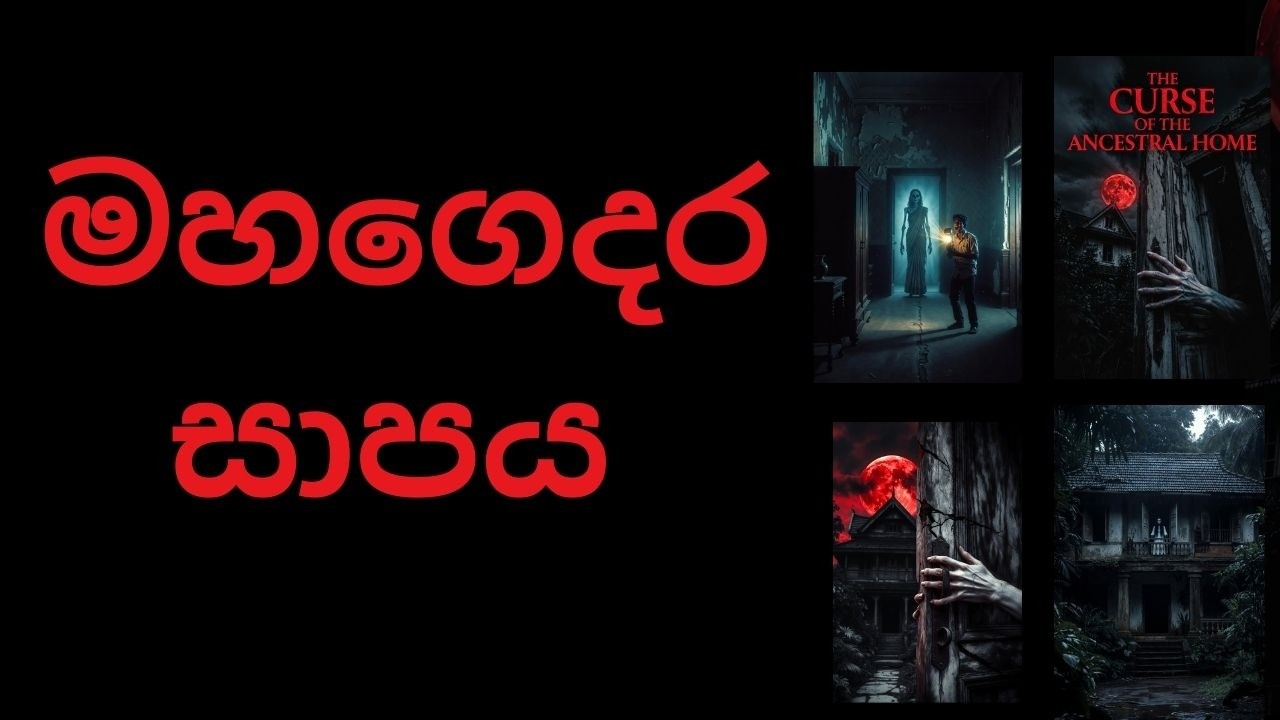 මහගෙදර සාපය | Sinhala Holman Katha | Horror Stories]