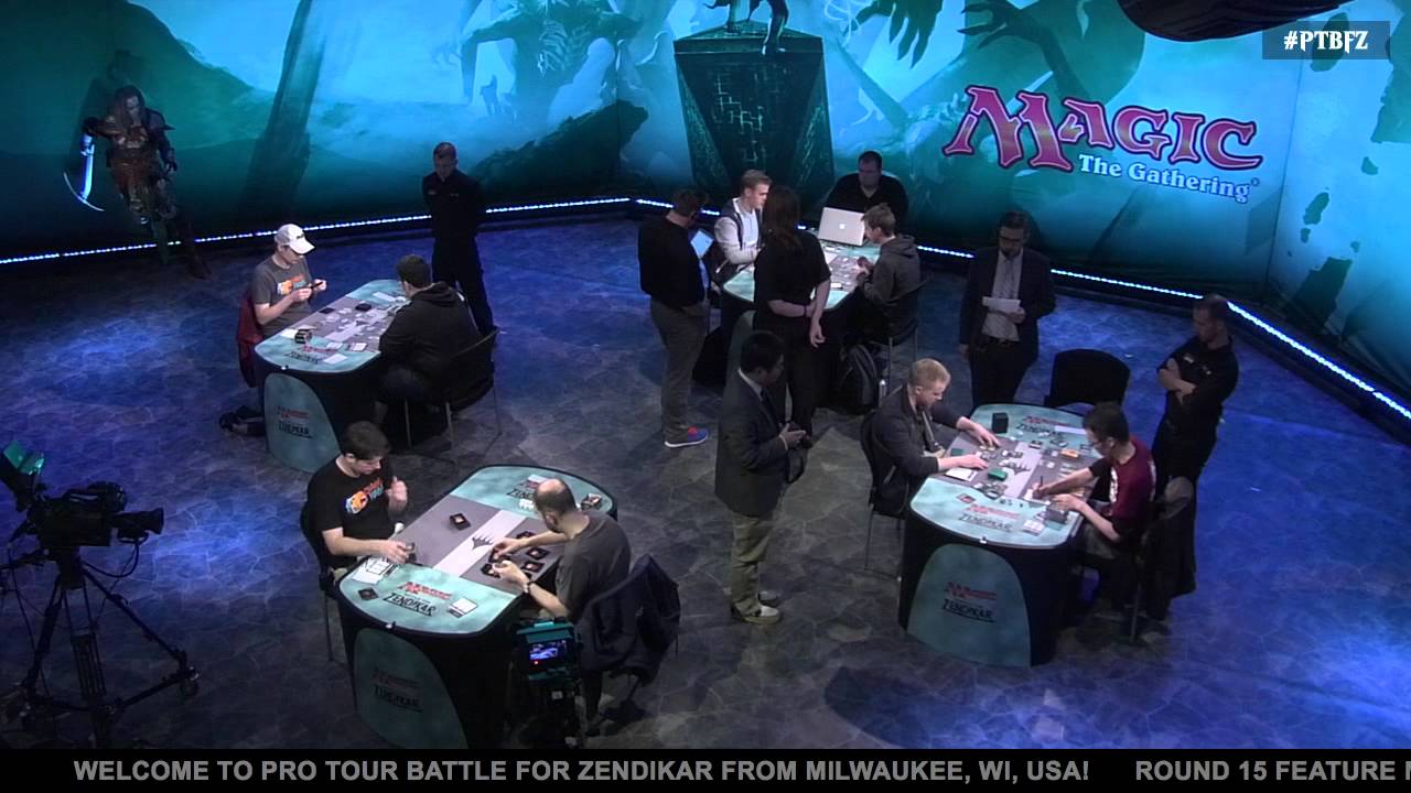 Pro Tour Battle for Zendikar Round 15 (Standard): Paulo Vitor Damo Da Rosa vs. Jon Finkel