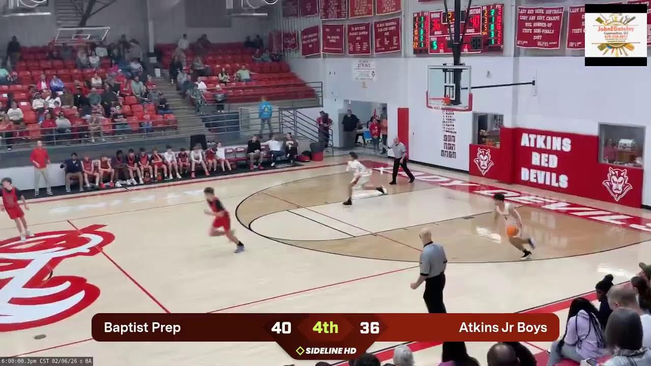 Atkins Jr Boys vs. Baptist Prep (2026.02.06)