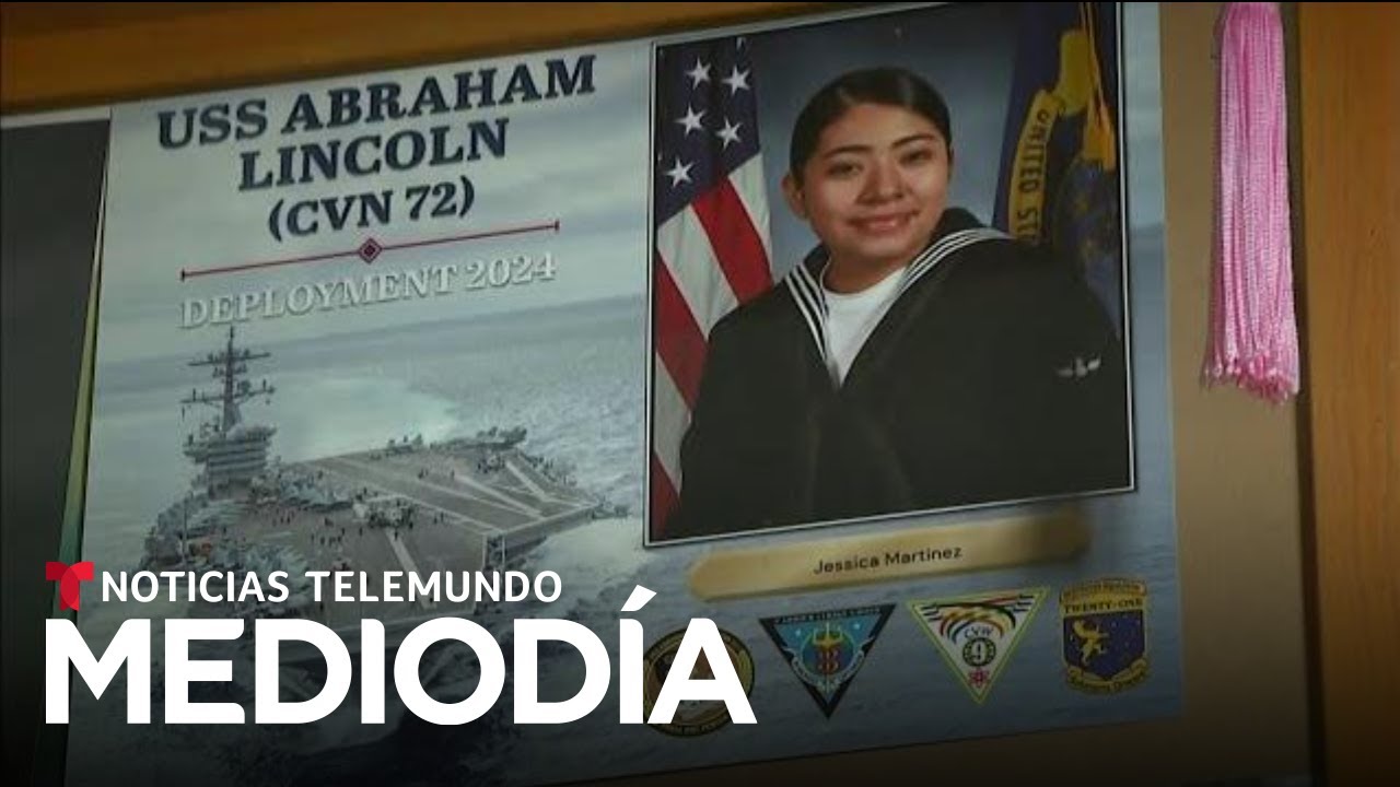 Esta soldado desplegada en Irán y su familia lidian con deportación de su padre | Noticias Telemundo