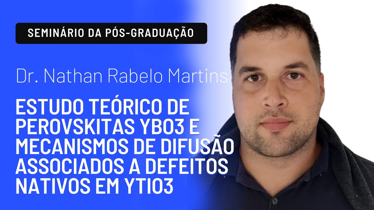 Estudo teórico de perovskitas YBO3 e mecanismos de difusão associados a defeitos nativos em YTiO3