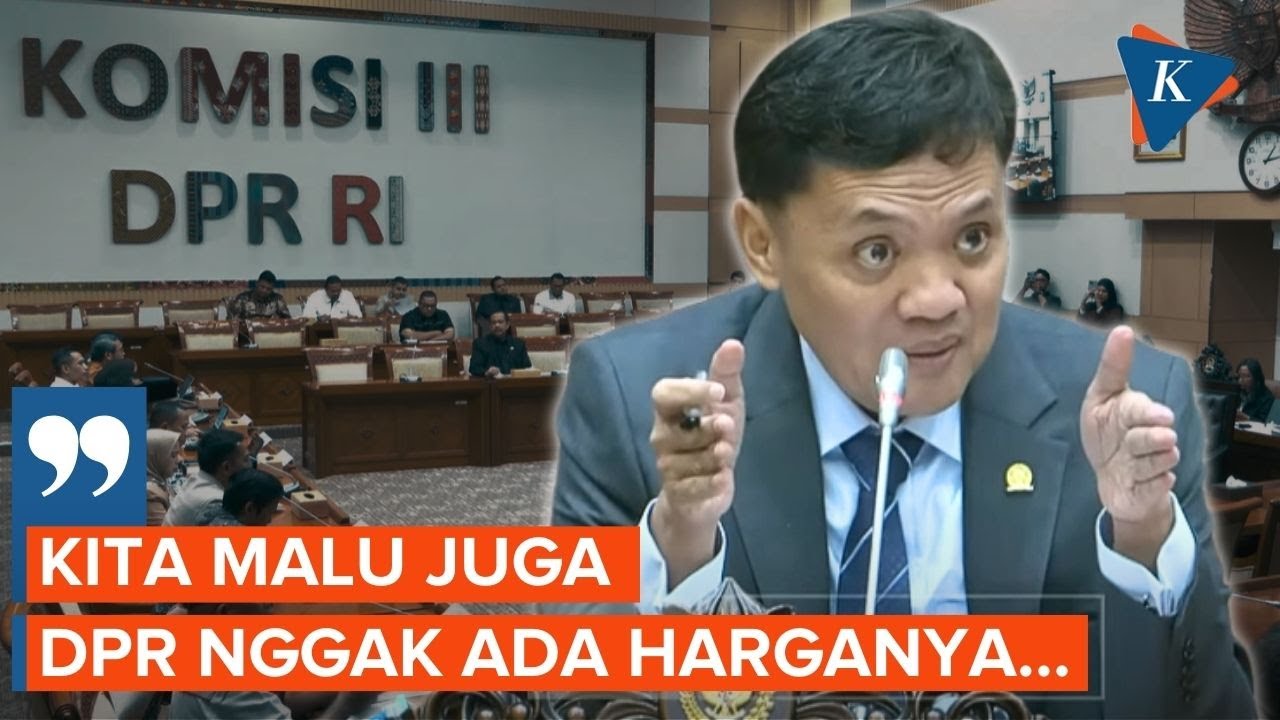 Kesal Keputusan DPR Diabaikan, Habiburokhman Emosi Merasa Tidak Dihargai