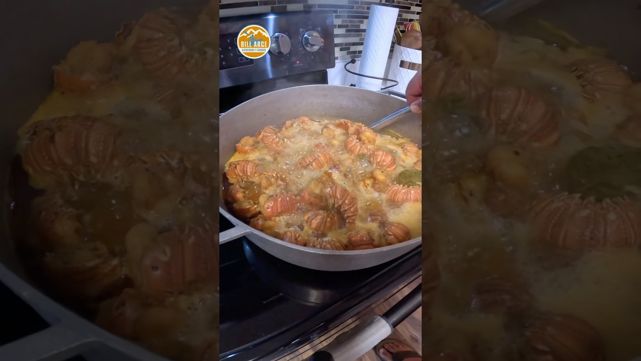 Deliciosa cacerola de Langosta estilo criollo. 