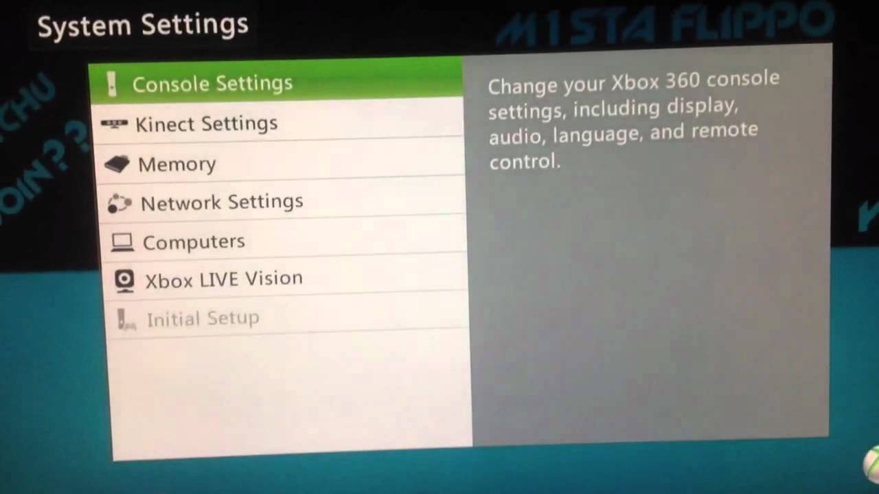 M1STA GAMING Xbox Theme 2012