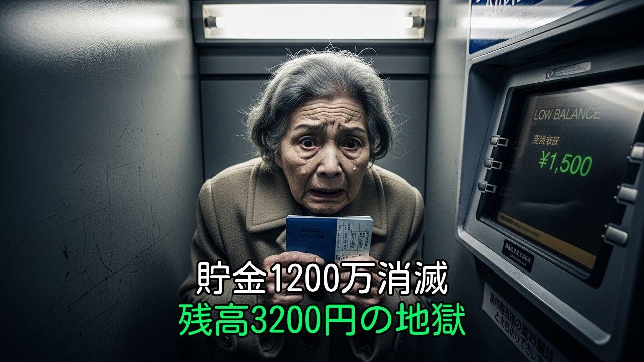 年金月18万で老後破産…夫婦の通帳残高3200円の末路