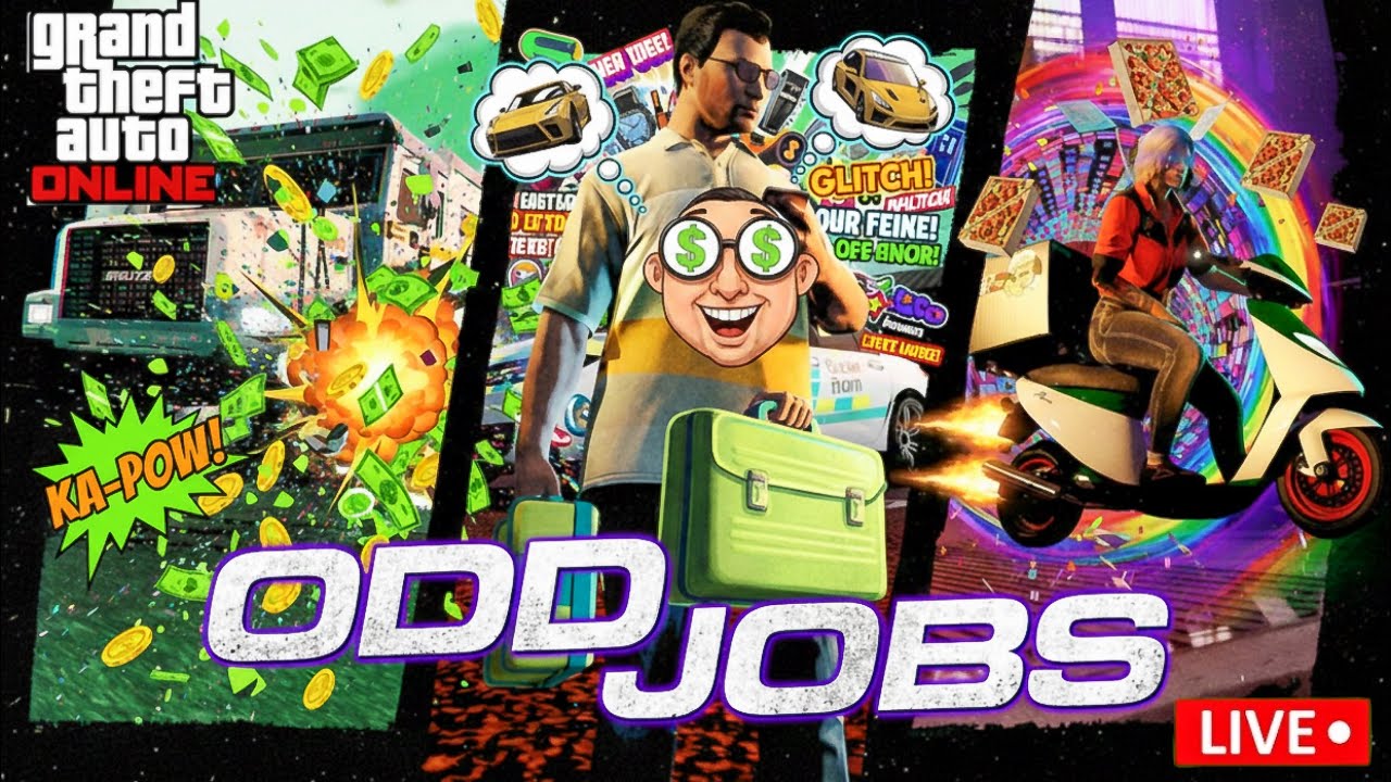 🔴 GTA V Online – NEW ODD JOB 🔥 | LIVE 🔴 | Day 32 | No Commentary