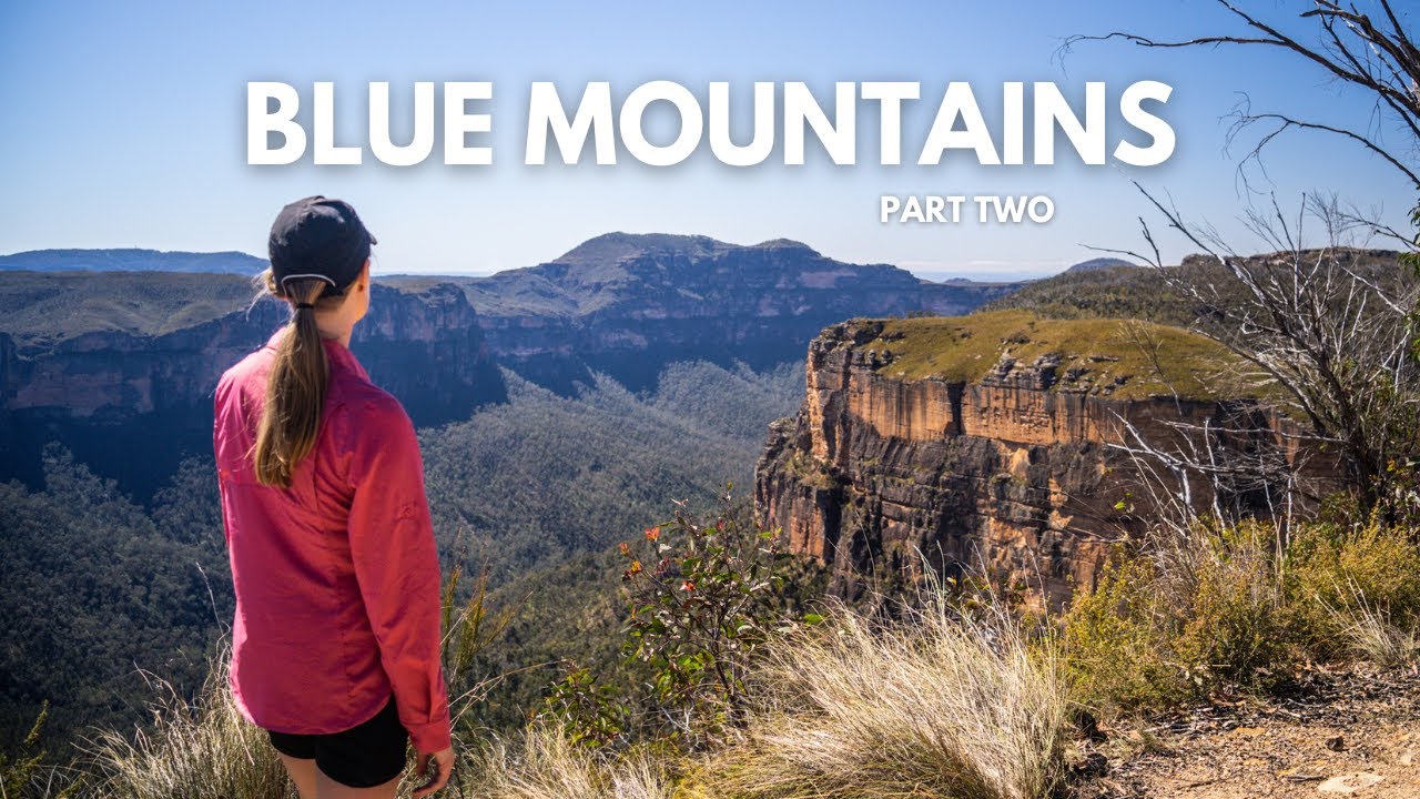 Wait until you see Hanging Rock 😱 Walls Lookout, Cox's Cave, Govetts Leap Lookout - Blue Mountains