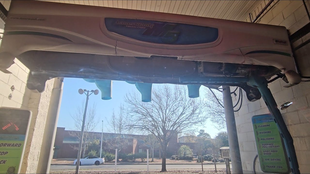 PDQ Laserwash M5 with Max Air Dryers - Coastal Carolina Car Wash, Wilmington NC