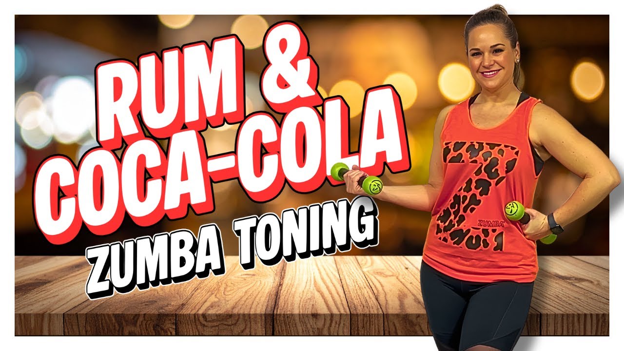 RUM & COCA COLA- Kes, Tano Zumba Toning Choreo | Biceps & Core | Zumba with light weights | Soca