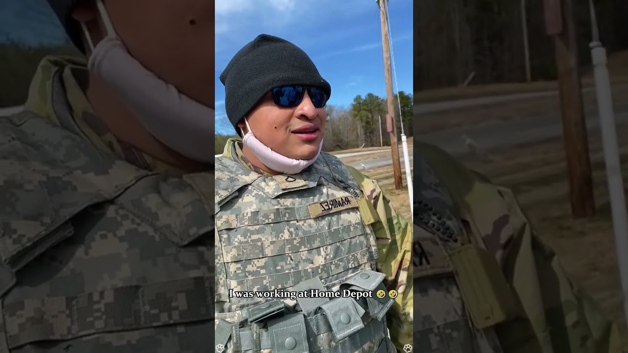 Why did you join the army? 