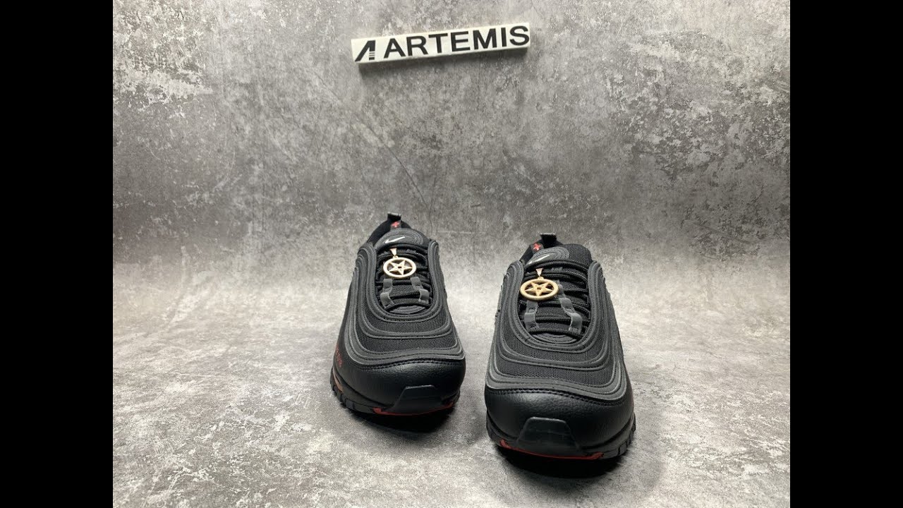 MSCHF x INRI x Air Max 97 Satan REAL VS FAKE