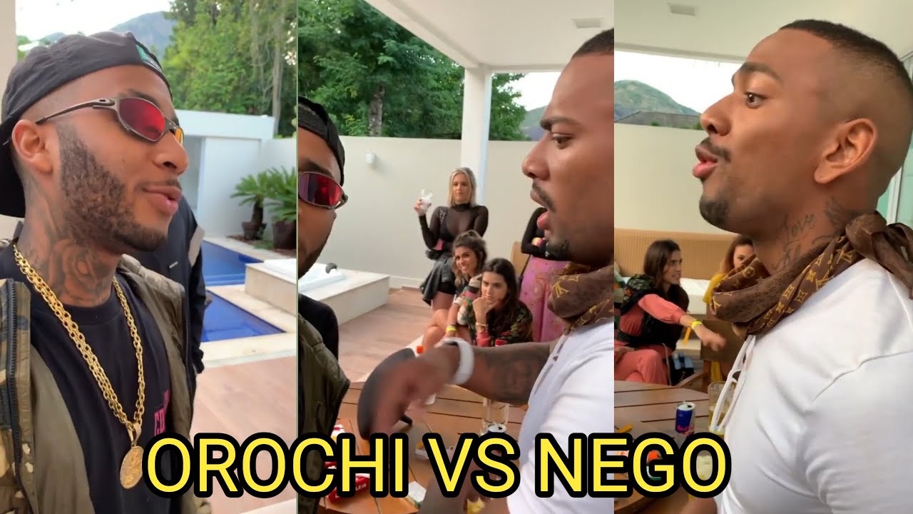 Orochi vs Nego do Borel | 8 MINUTOS DE RIMA, QUEM VENCEU?