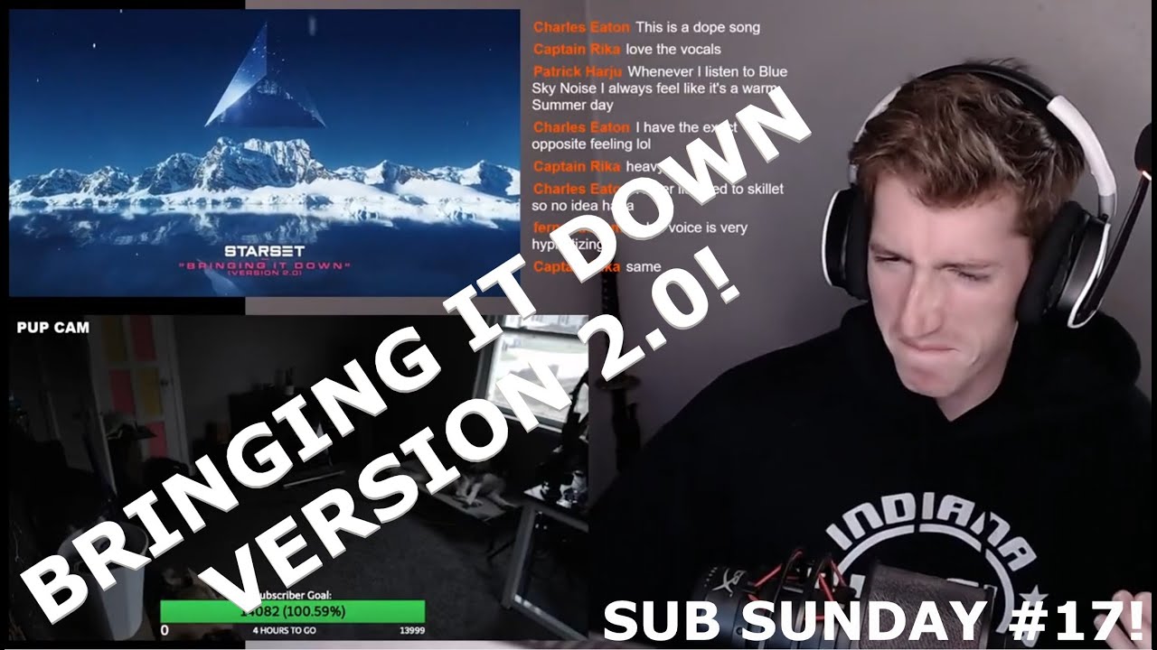 Chris REACTS to STARSET - Bringing It Down Version 2.0 [SUB SUNDAY #17]