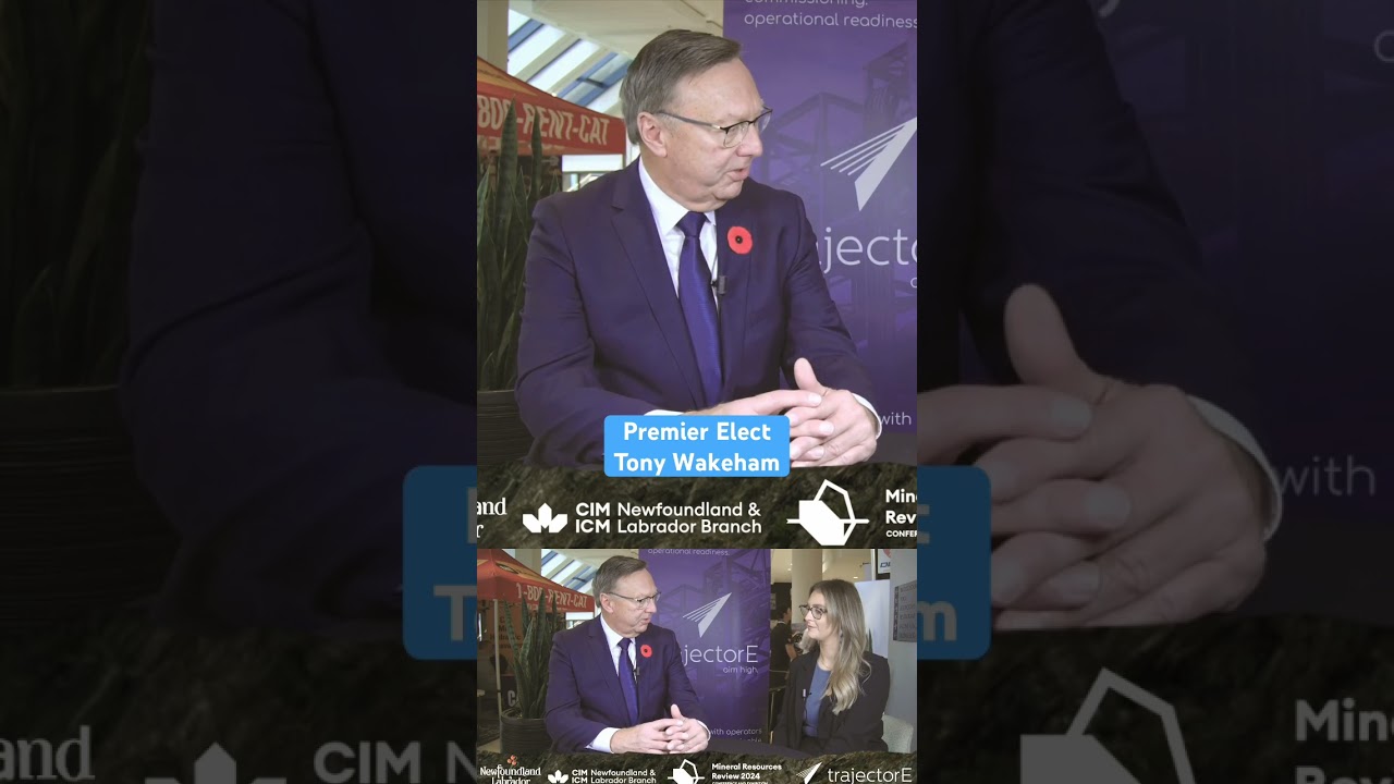 Premier-elect Tony Wakeham at Mineral Resources Review 2024
