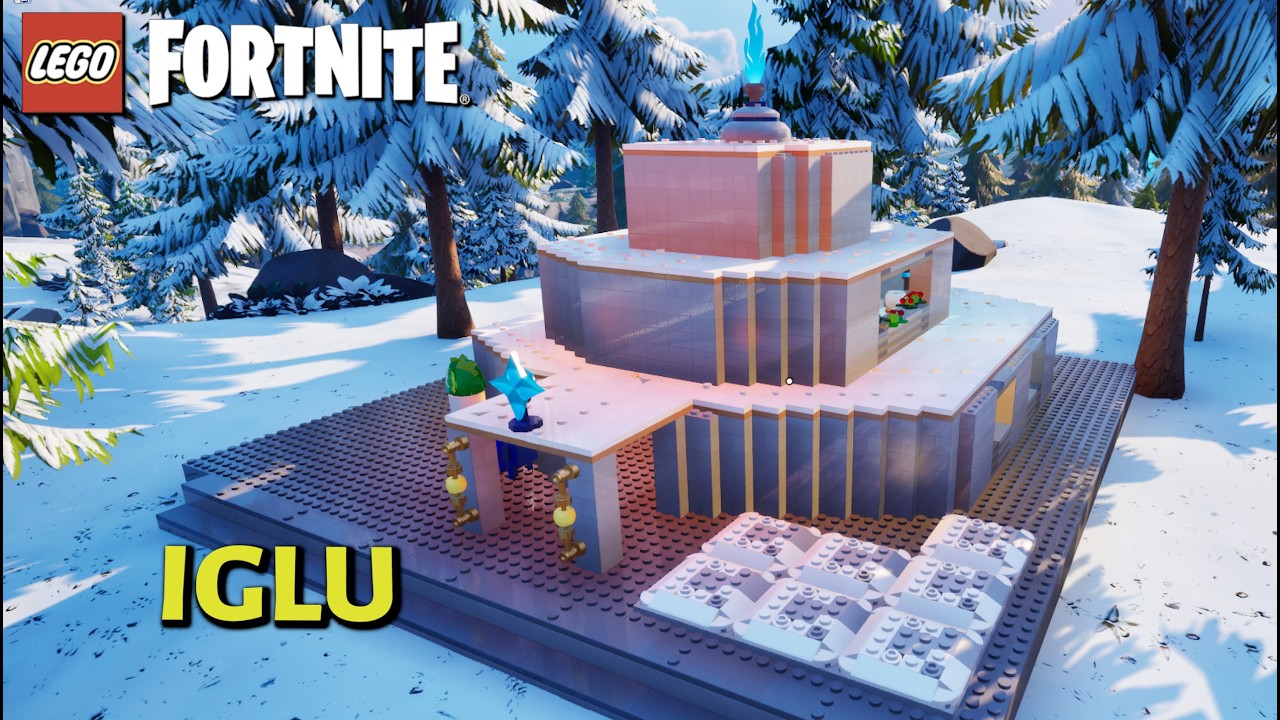 IGLU | 6 Häuser - 6 Stile: Gemütlich bauen in LEGO Fortnite  |  Haus 3 #fornite